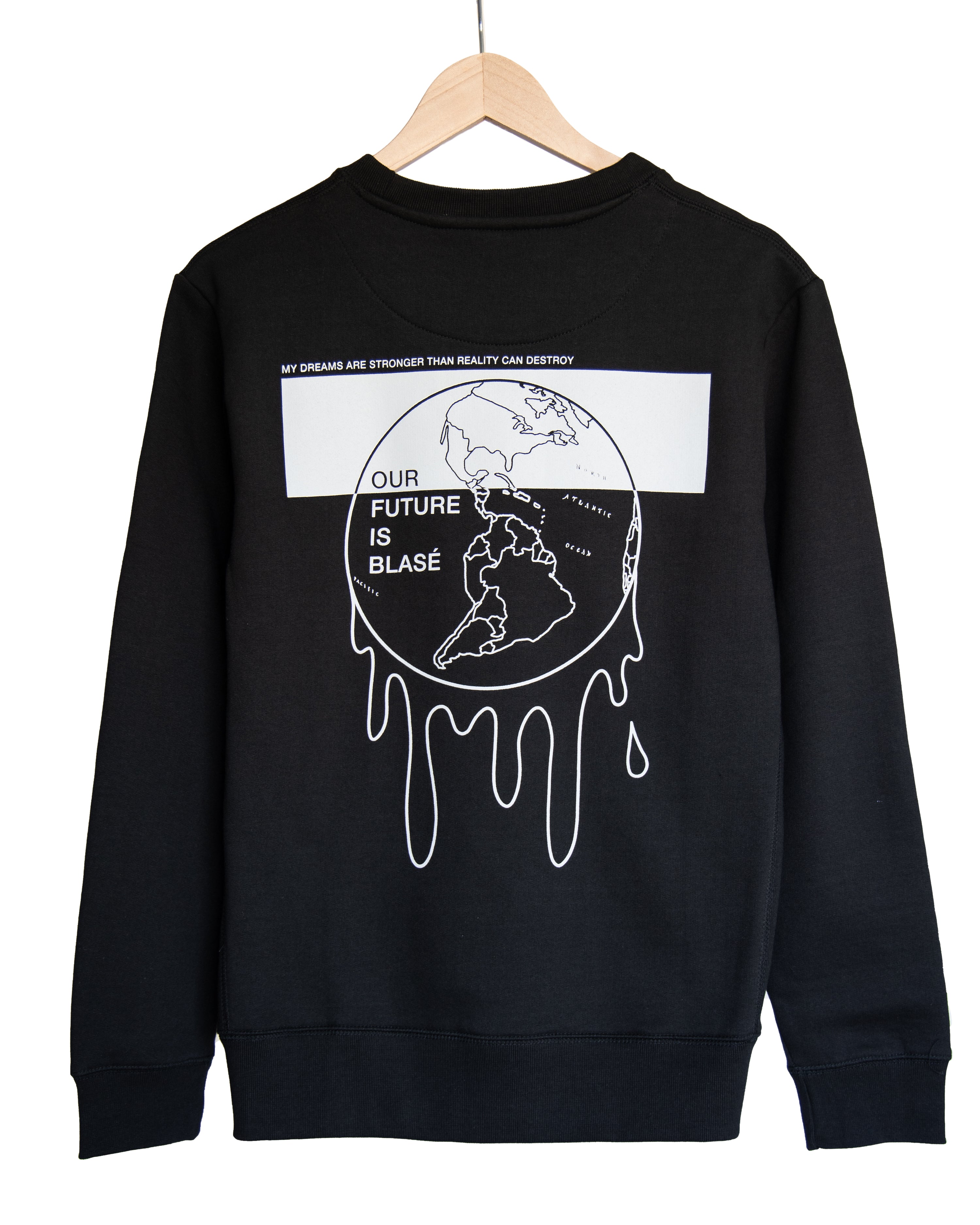 Melt // Organic Crewneck // Black