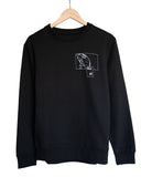 Melt // Organic Crewneck // Black